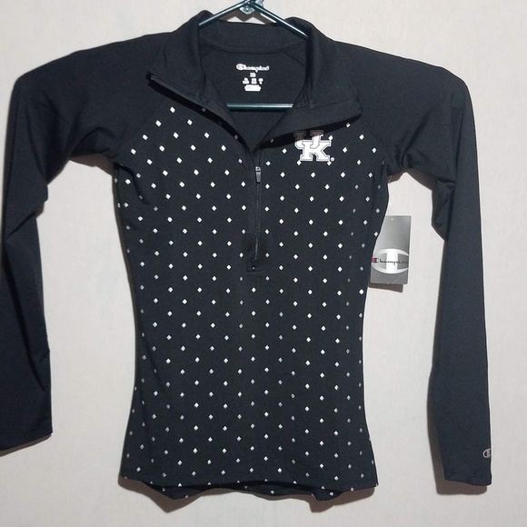 Champion Tops - 🍁University of Kentucky Quarter Zip Shirt, XS